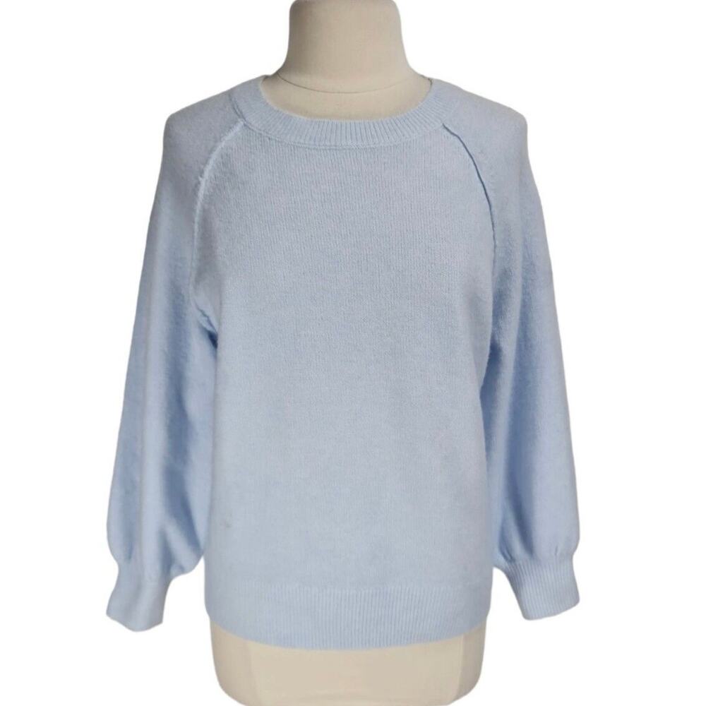 VINCE CAMUTO Blue Crew Neck Sweater Size Small